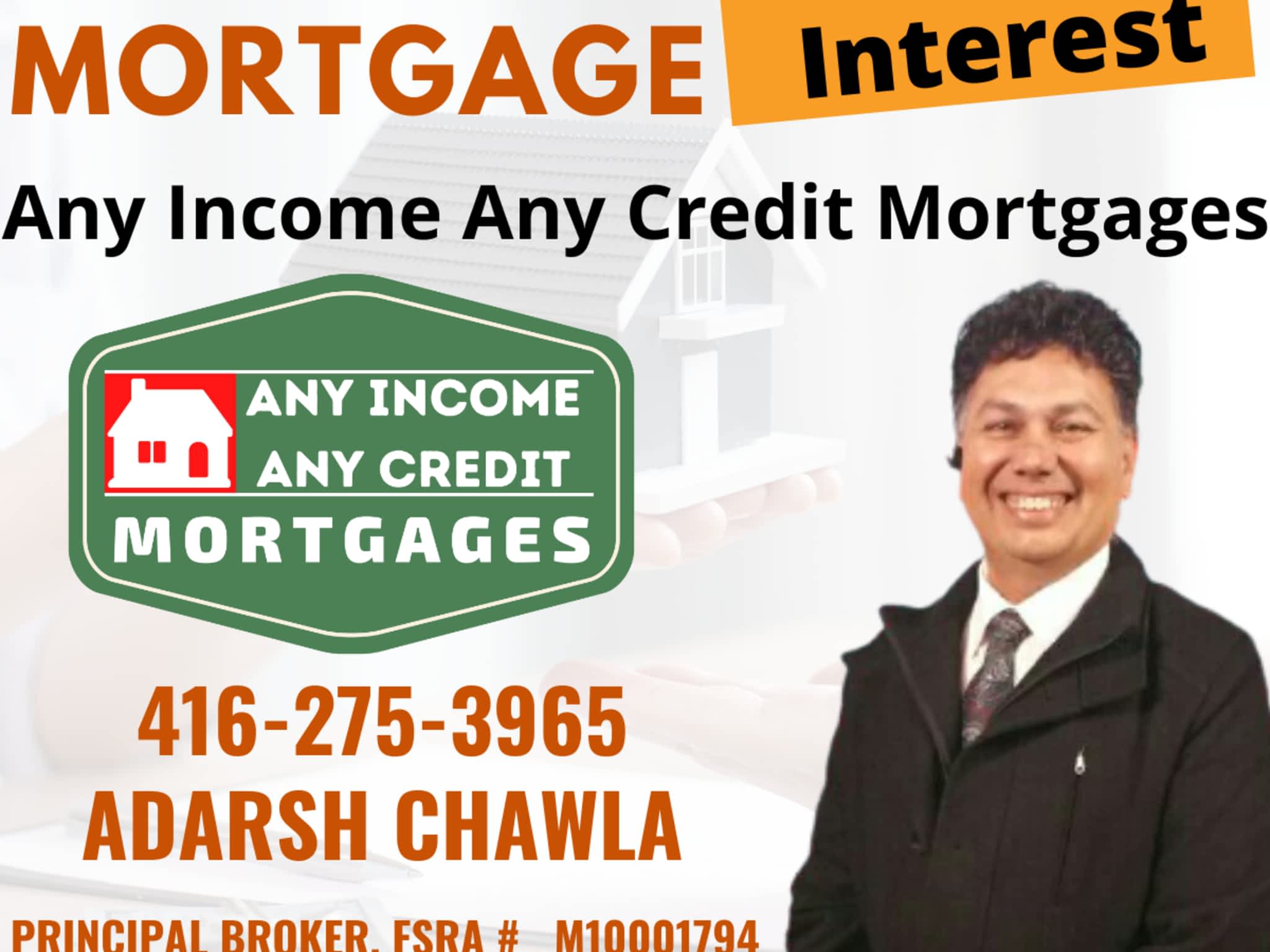 photo Any Income Any Credit Mortgages