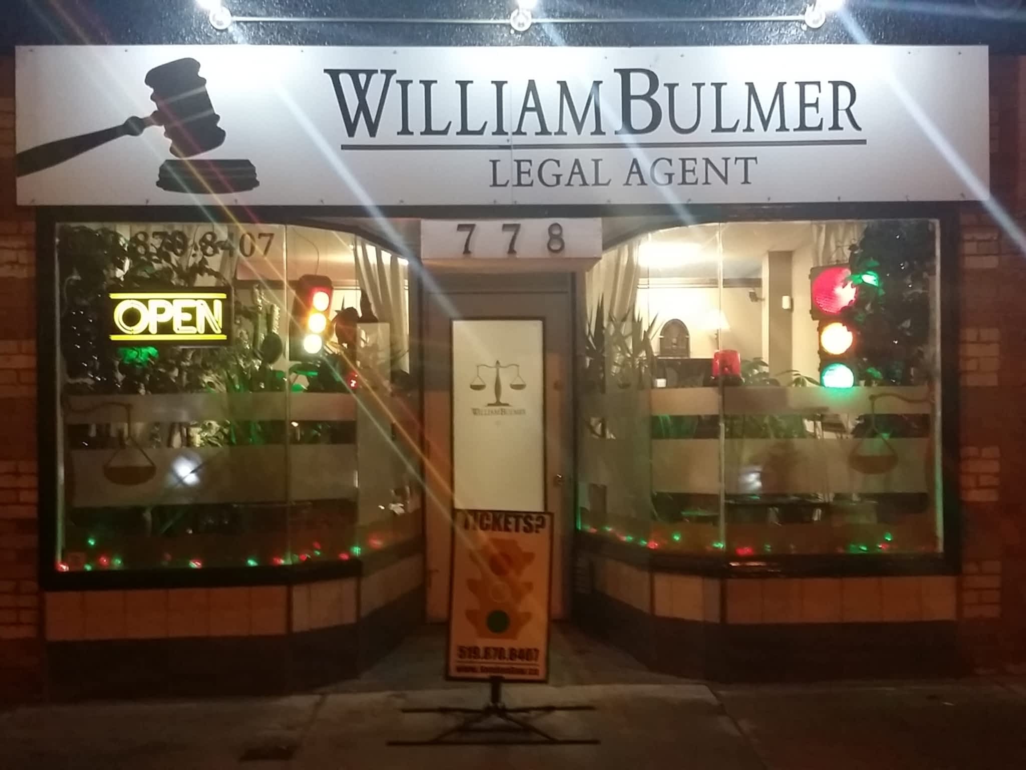 photo William Bulmer Legal Agent