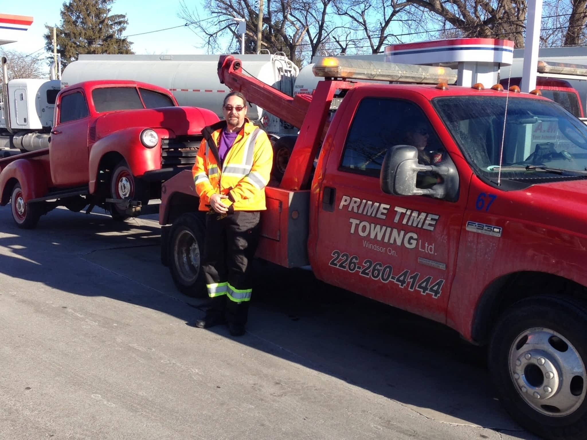 Prime Time Towing Windsor, ON 1672 Gladstone Ave Canpages