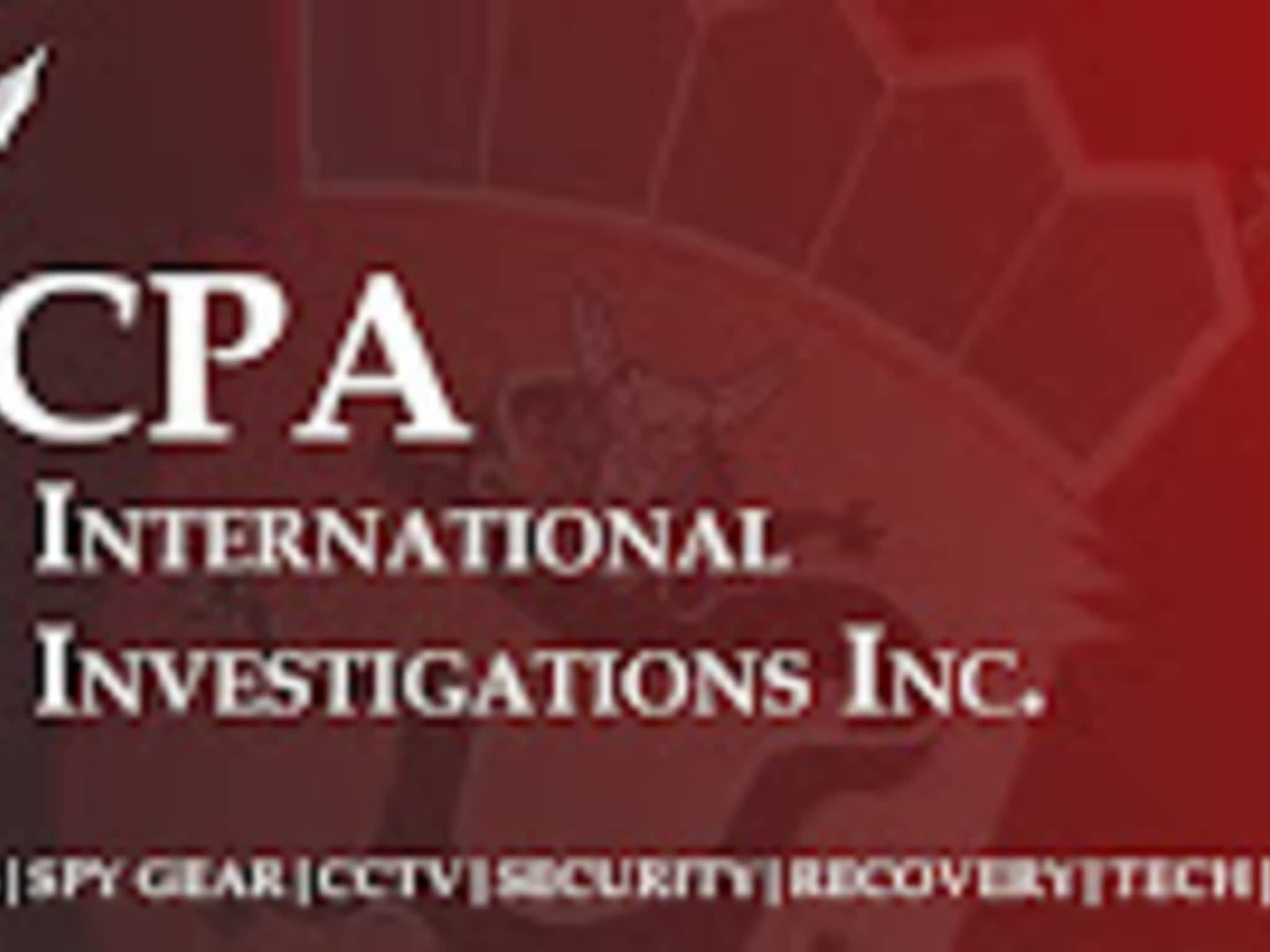 photo CPA International Investigations Inc.