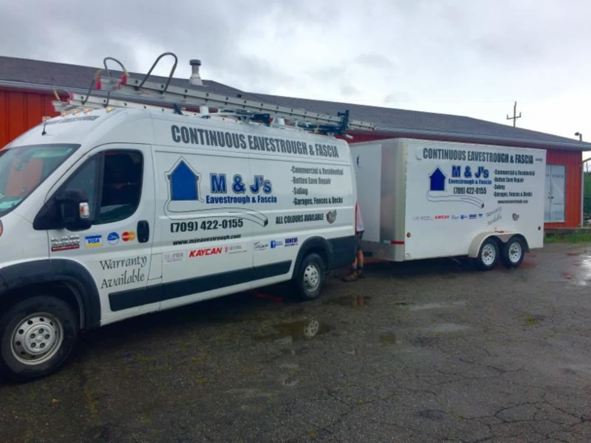 photo M&J's Eavestrough & Contracting