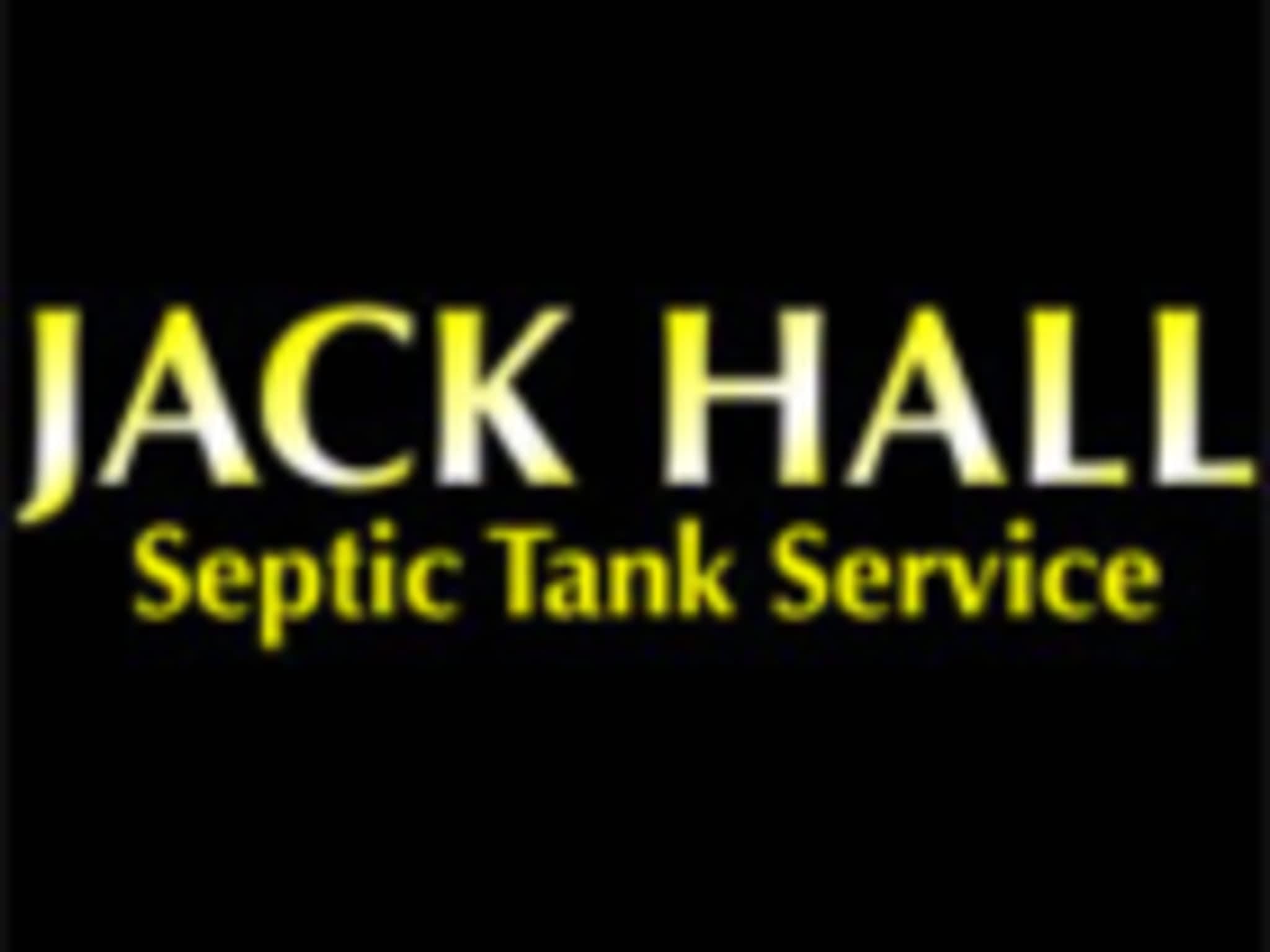 photo Jack Hall & Son Septic Tank Service