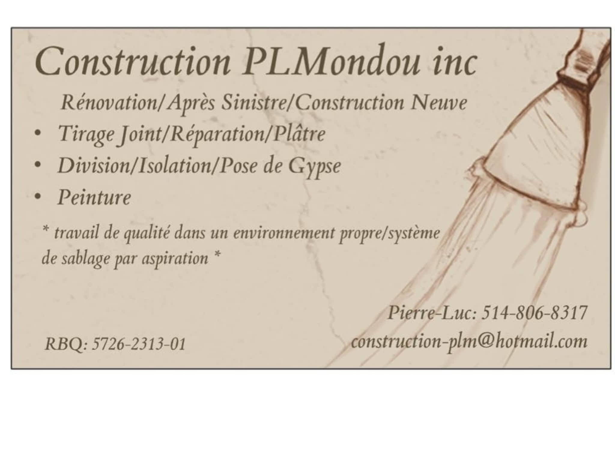 photo Construction PL Mondou Inc