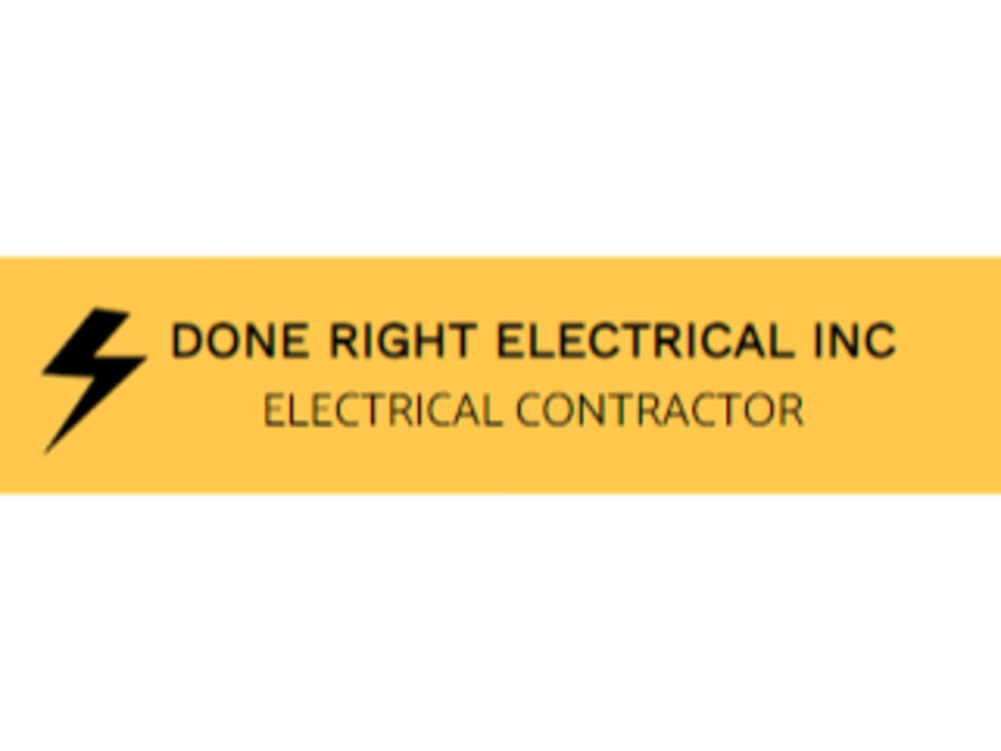 photo Done Right Electrical Inc