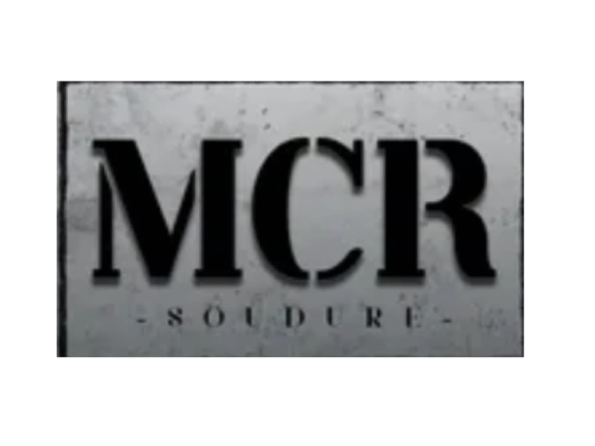 photo MCR Soudure