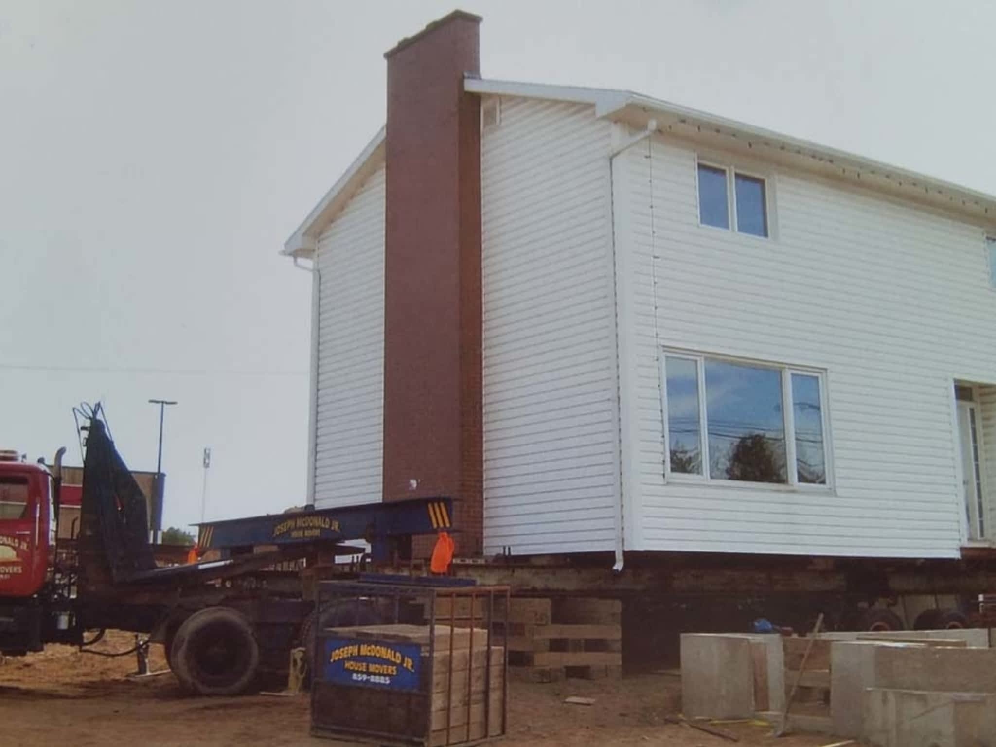 photo Joseph McDonald Jr House Moving & Construction Ltd