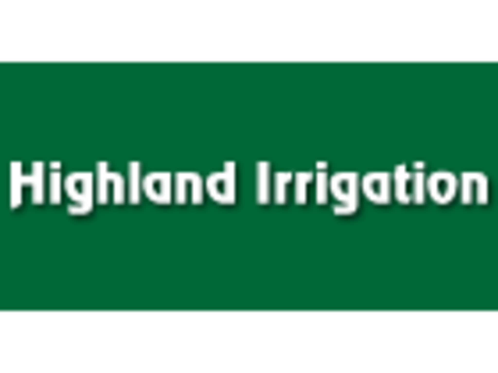 photo Highland Irrigation