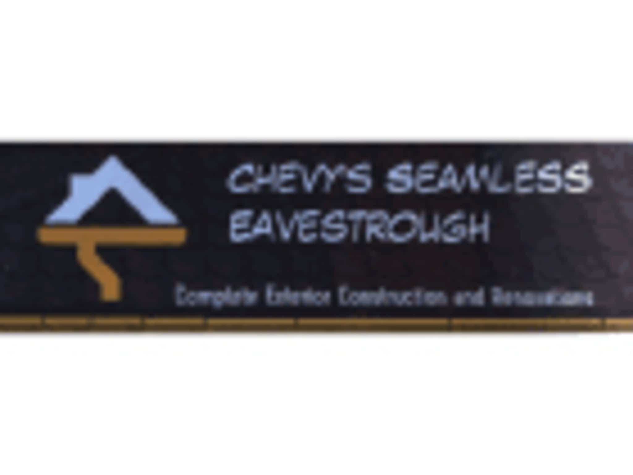 photo Chevy's Seamless Eavestrough