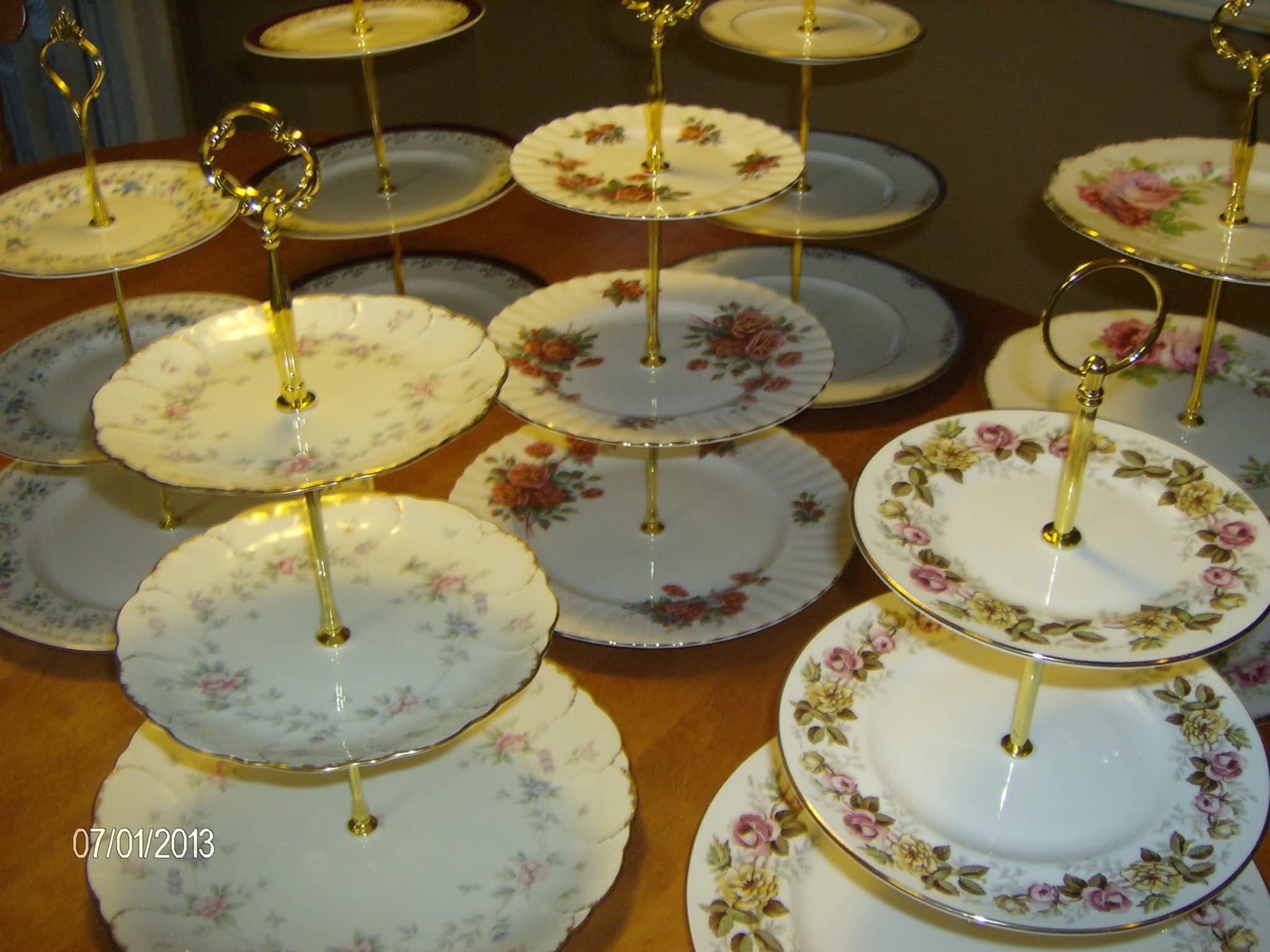 photo Vintage Tea Party Fine China Rentals