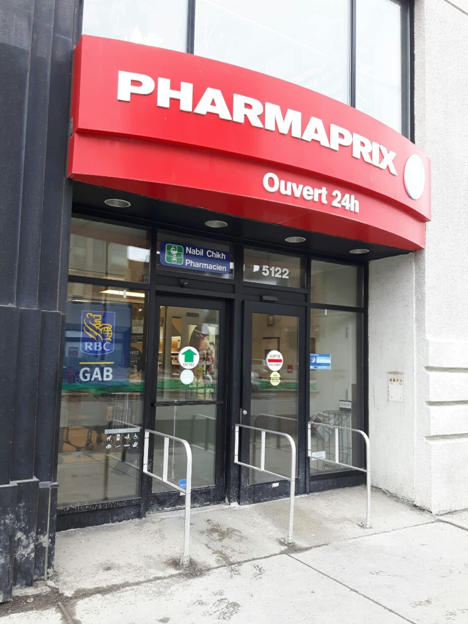 Pharmaprix Opening Hours 5122, ch de la CôtedesNeiges, Montréal, QC