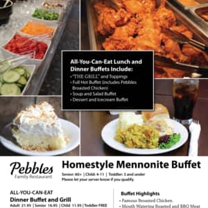 Pebbles Family Restaurant - Opening Hours - 313010 Hwy 6, Durham, ON