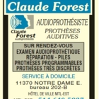 Claude Forest - Prothèses auditives