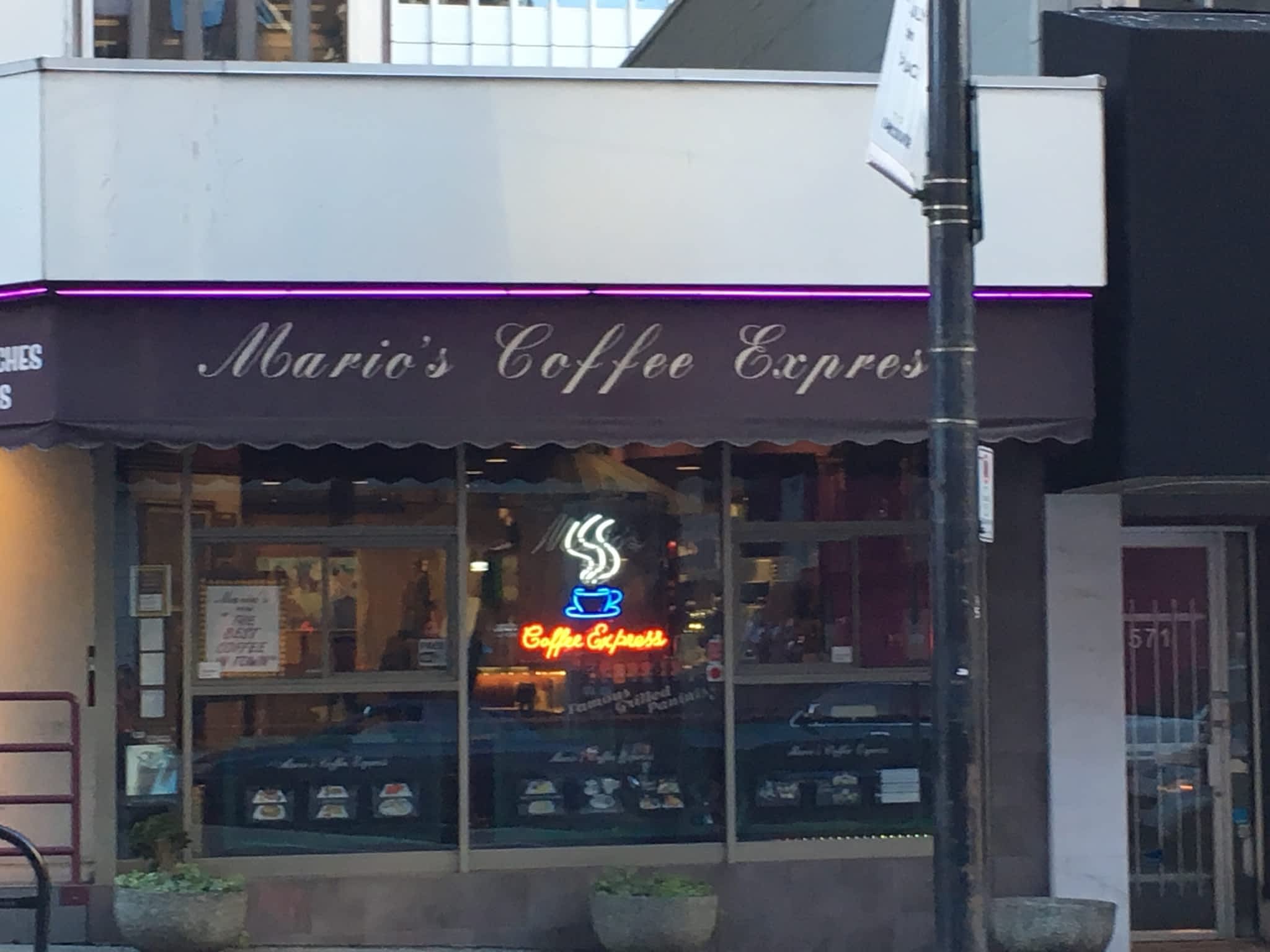 photo Mario's Coffee Express Ltd