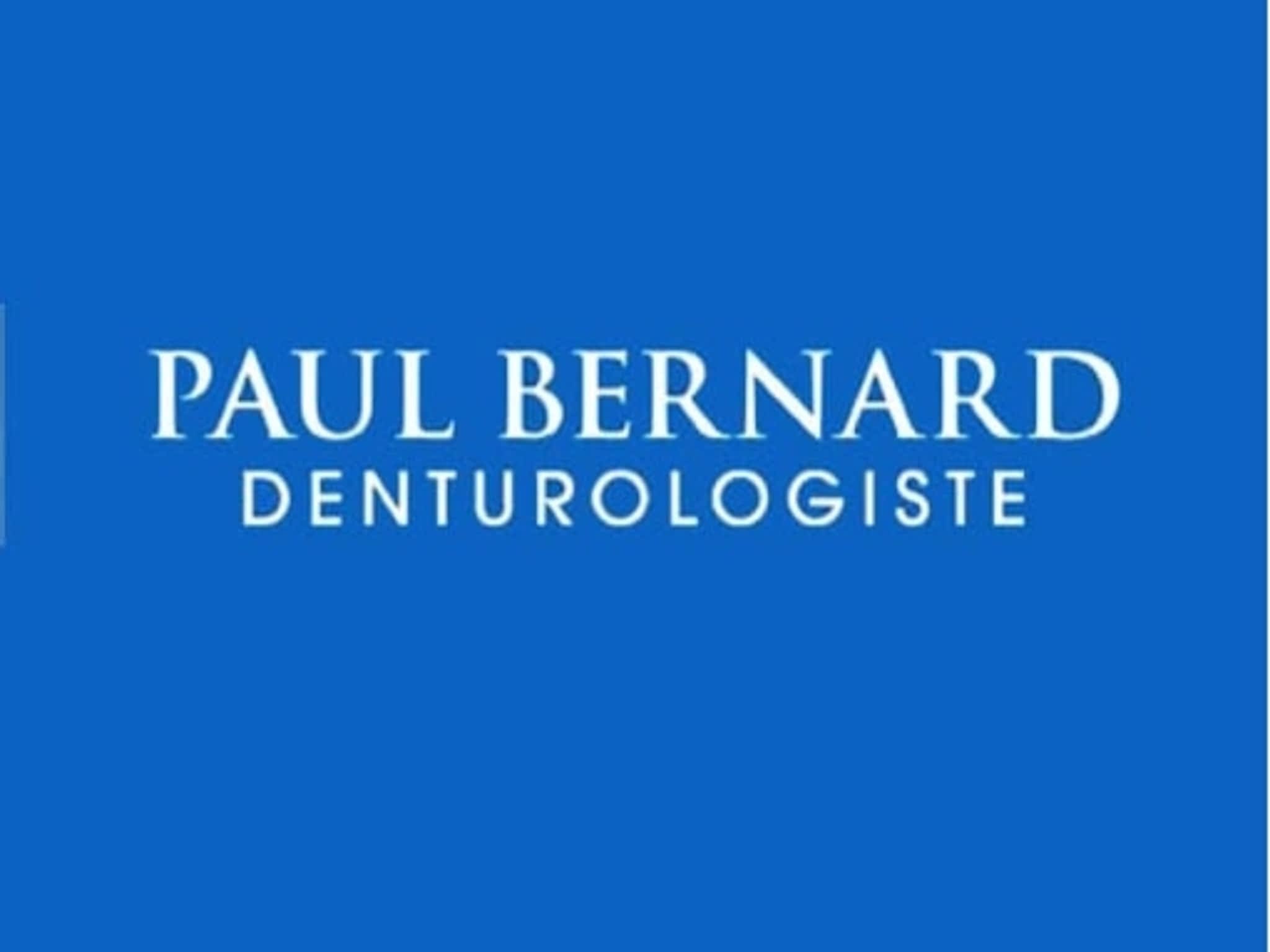 photo Paul Bernard denturologiste - Sainte-Foy