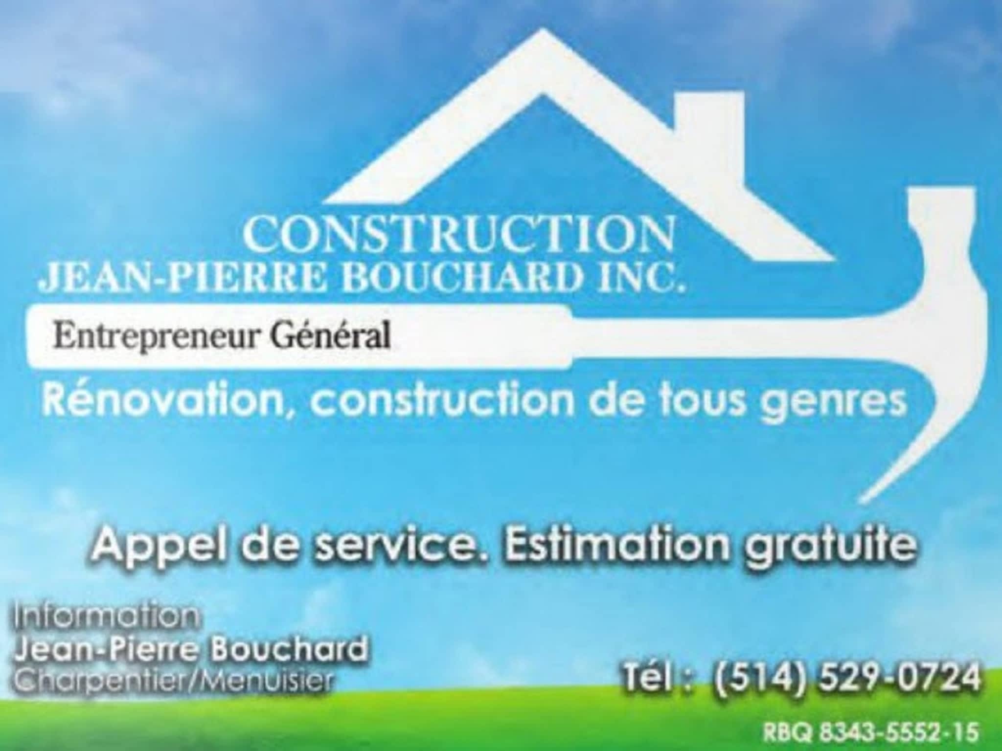 photo Construction Jean Pierre Bouchard Inc