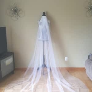 budget bridal veils