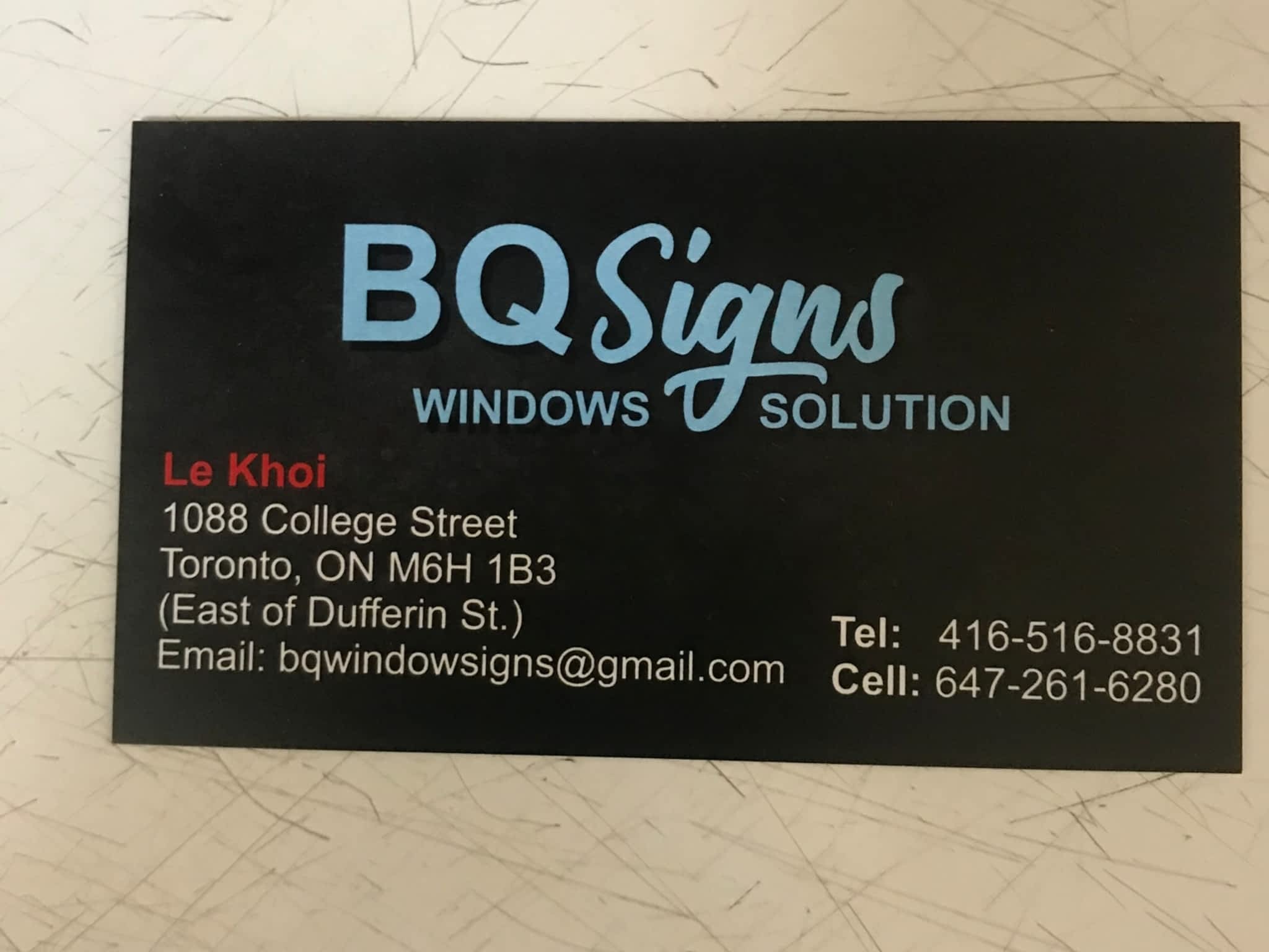 photo BQ Signs Service