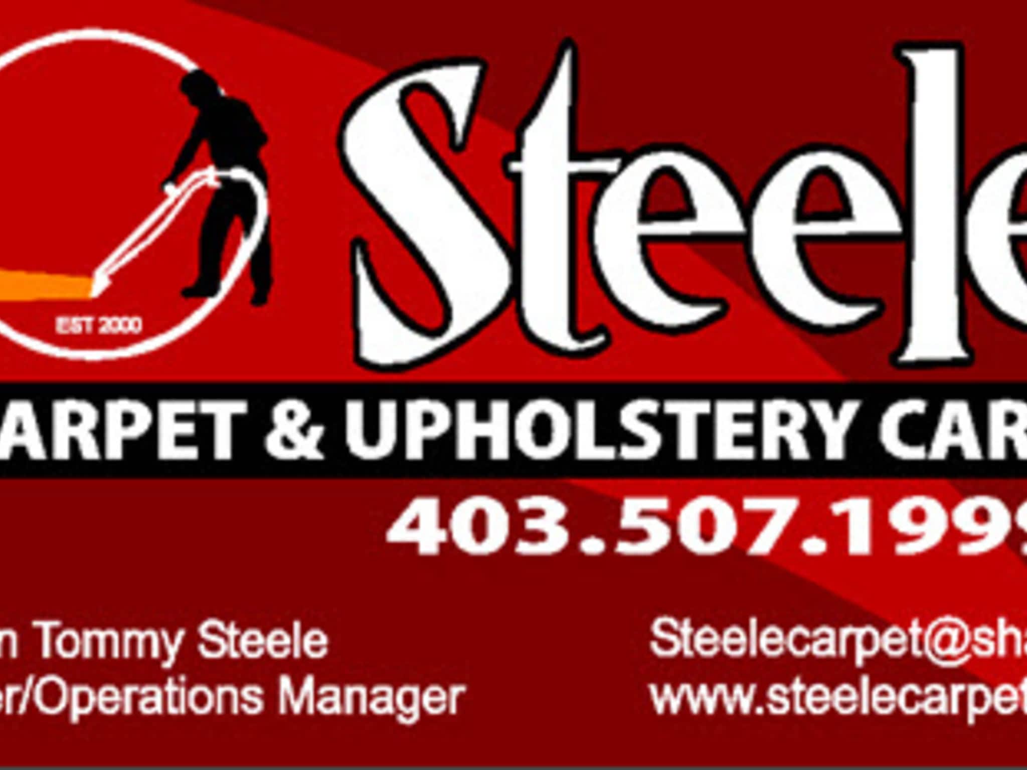 photo Steele Professional Carpet & Upholstery Care