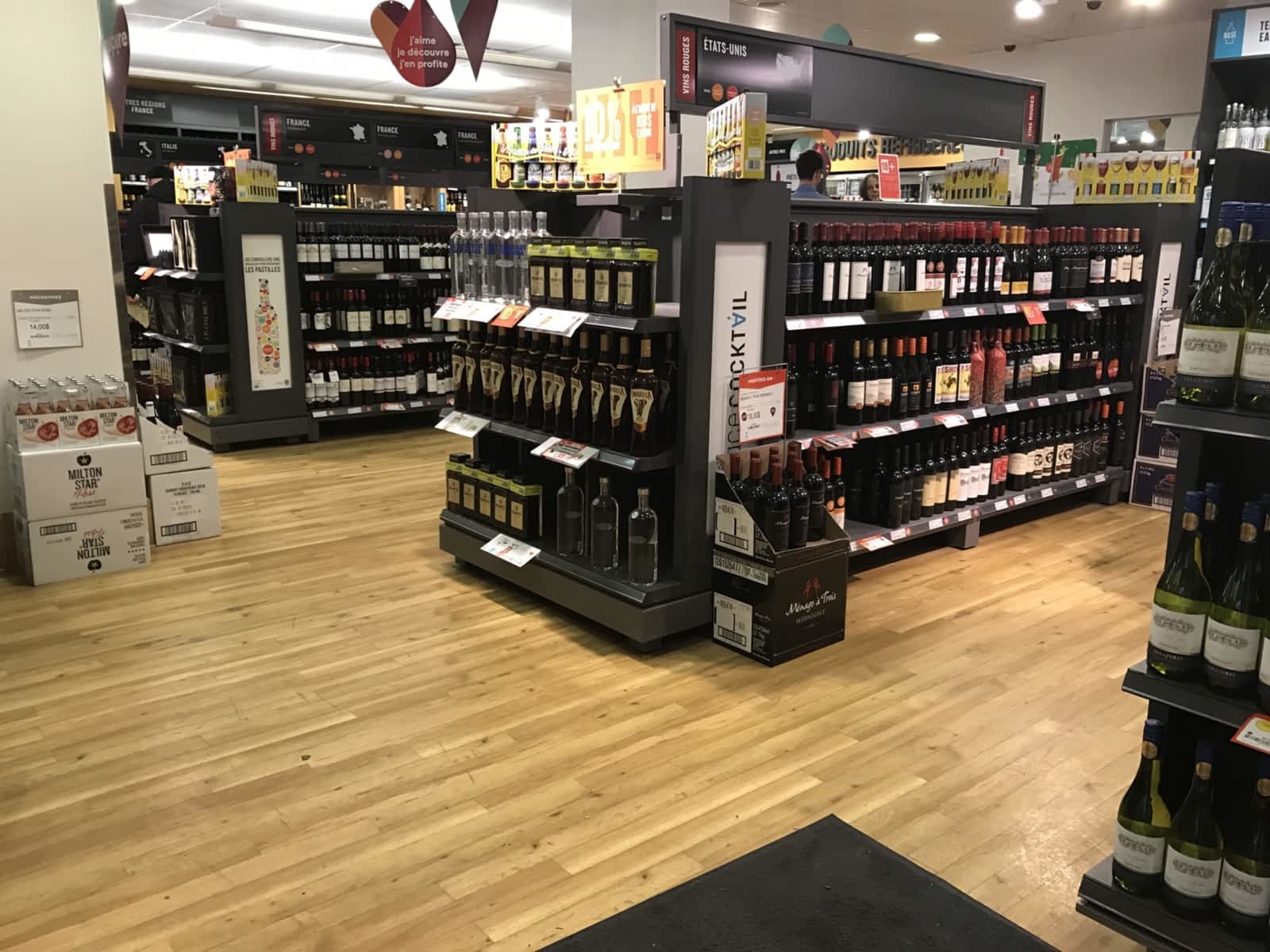 SAQ Horaire d'ouverture 4215 rue Wellington, Montréal, QC