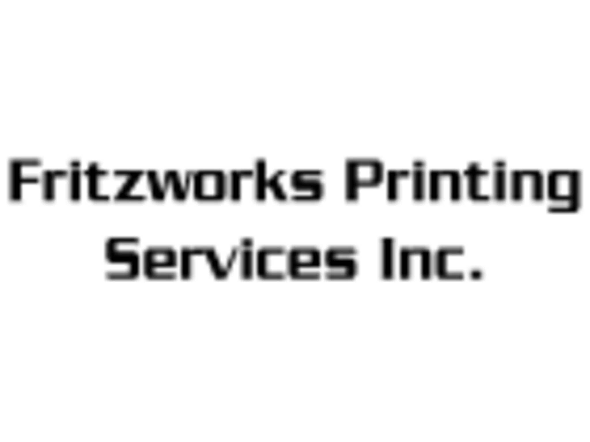 photo Fritzworks Printing Services