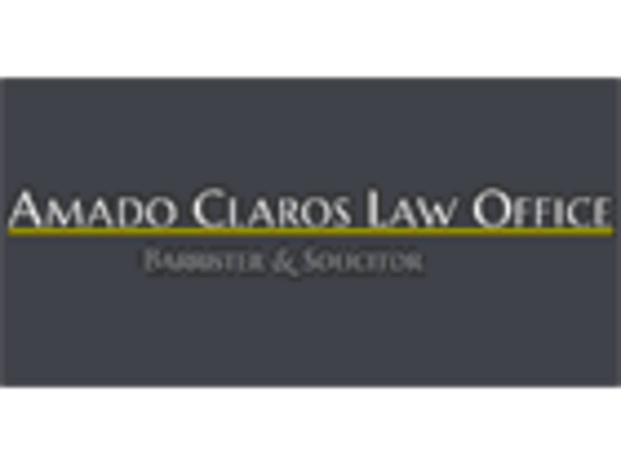 photo Amado Claros Law Office