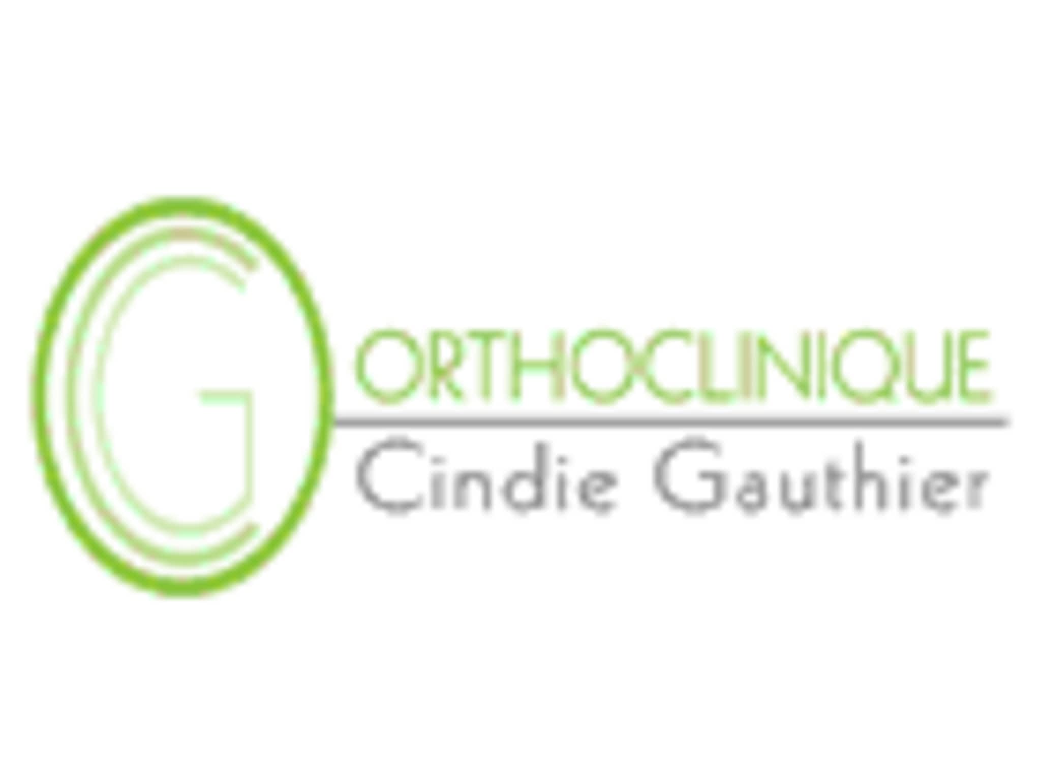 photo Orthoclinique Cindie Gauthier