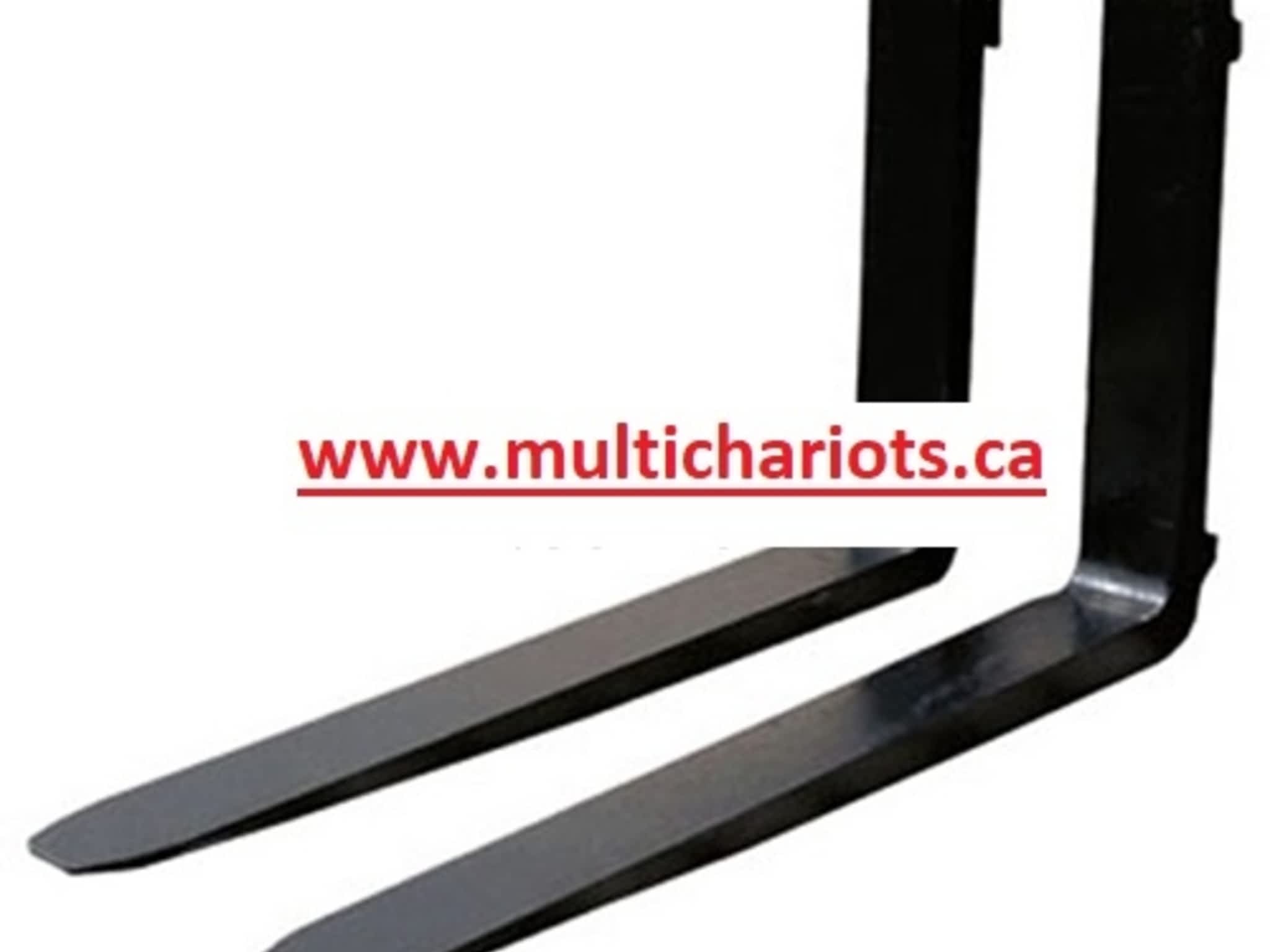 photo Multi Chariots Elévateurs / Multi-lifts