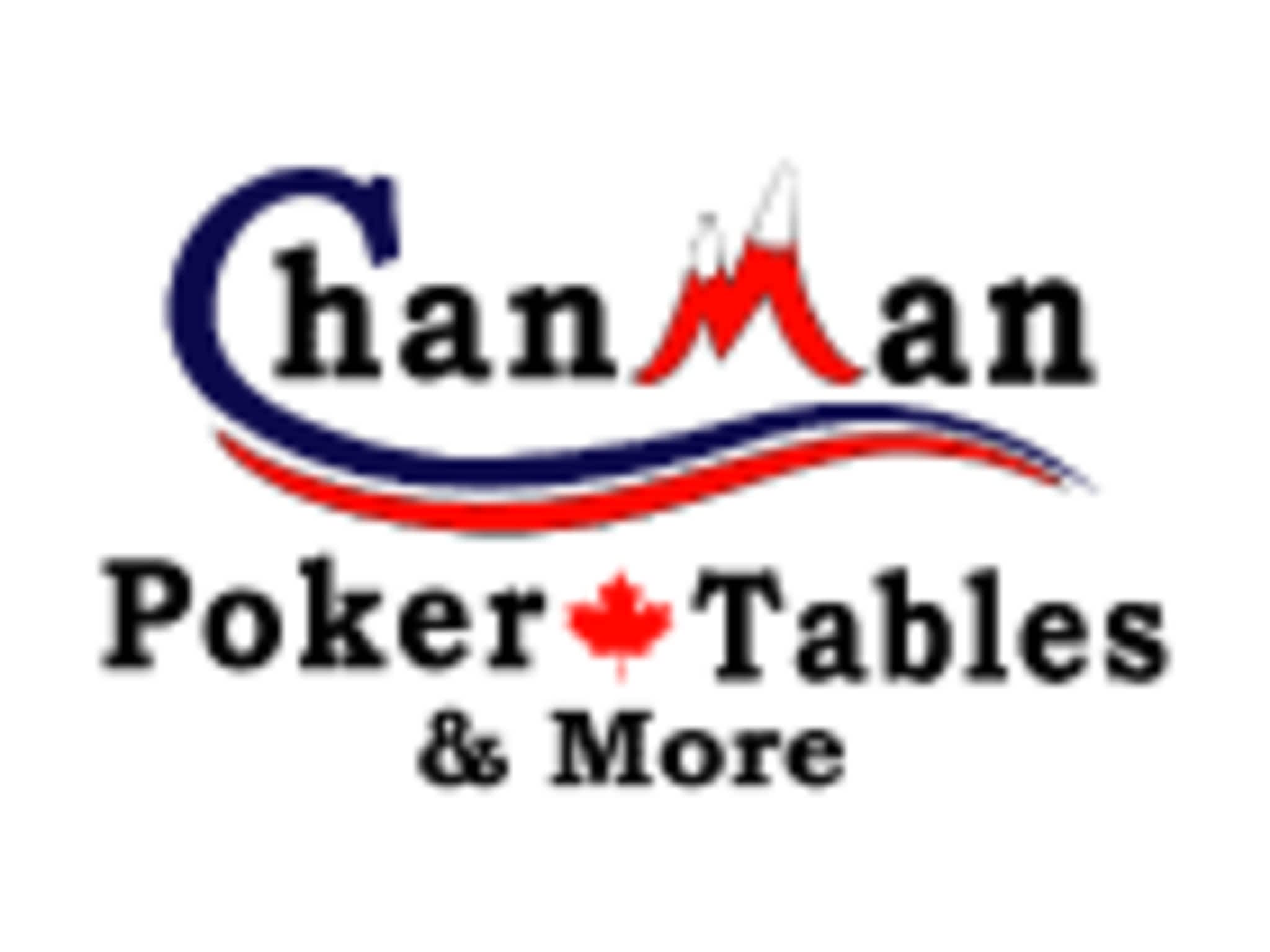 photo Chanman Poker Tables Inc