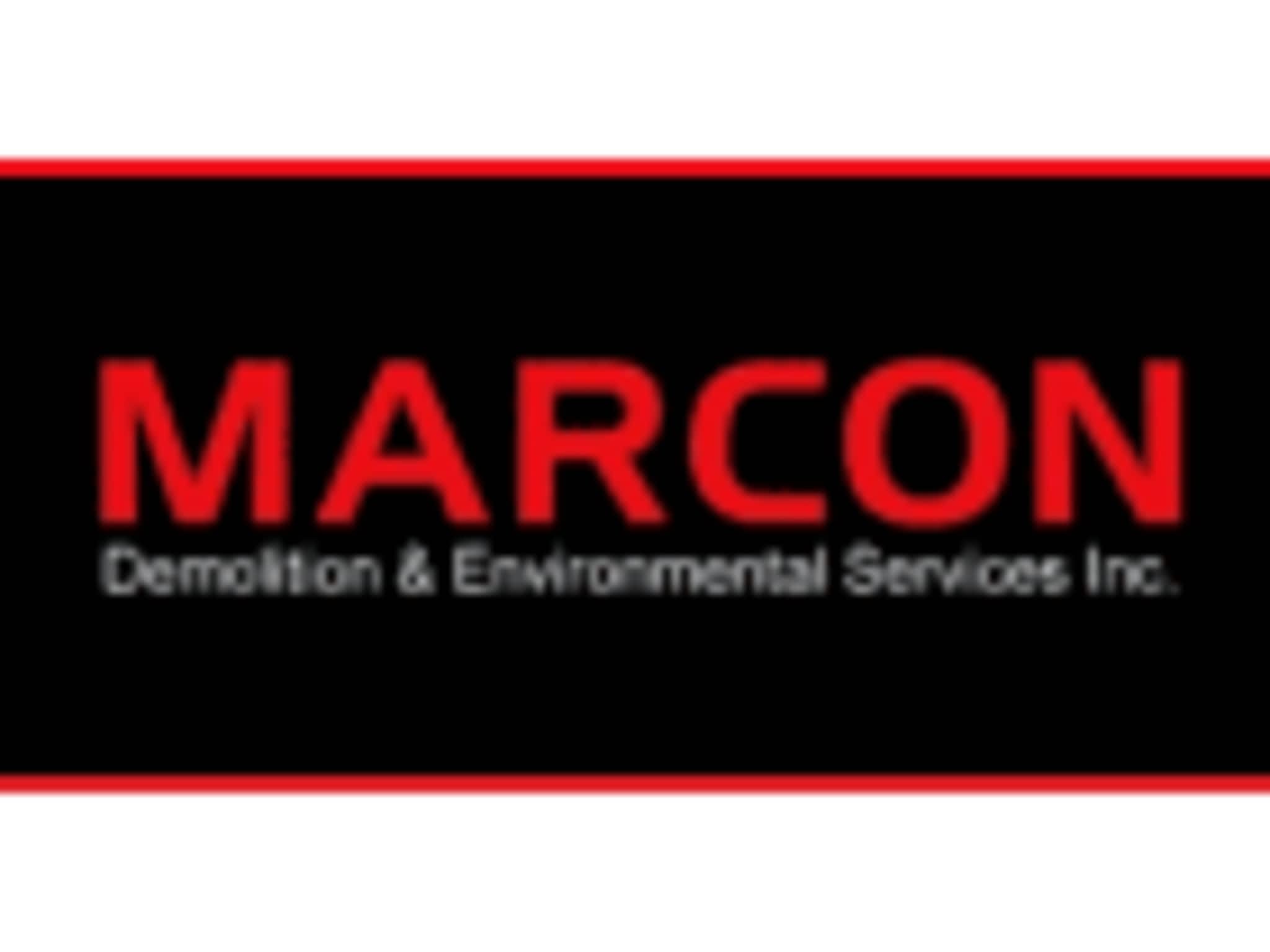 photo Marcon Demolition and Environmental Services Inc