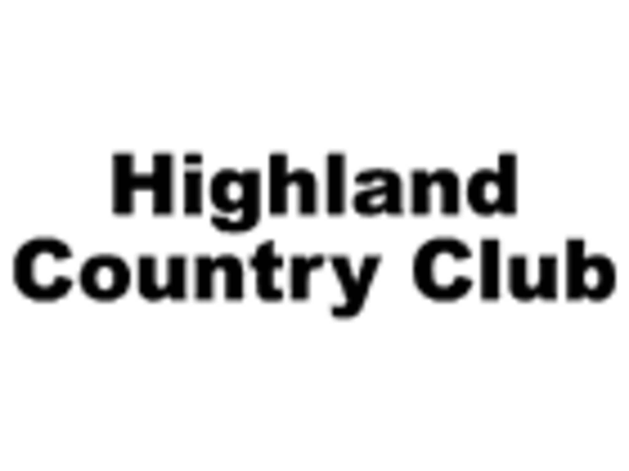 photo Highland Country Club