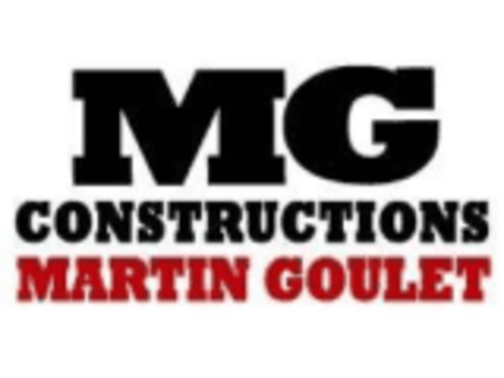 photo Construction Martin Goulet