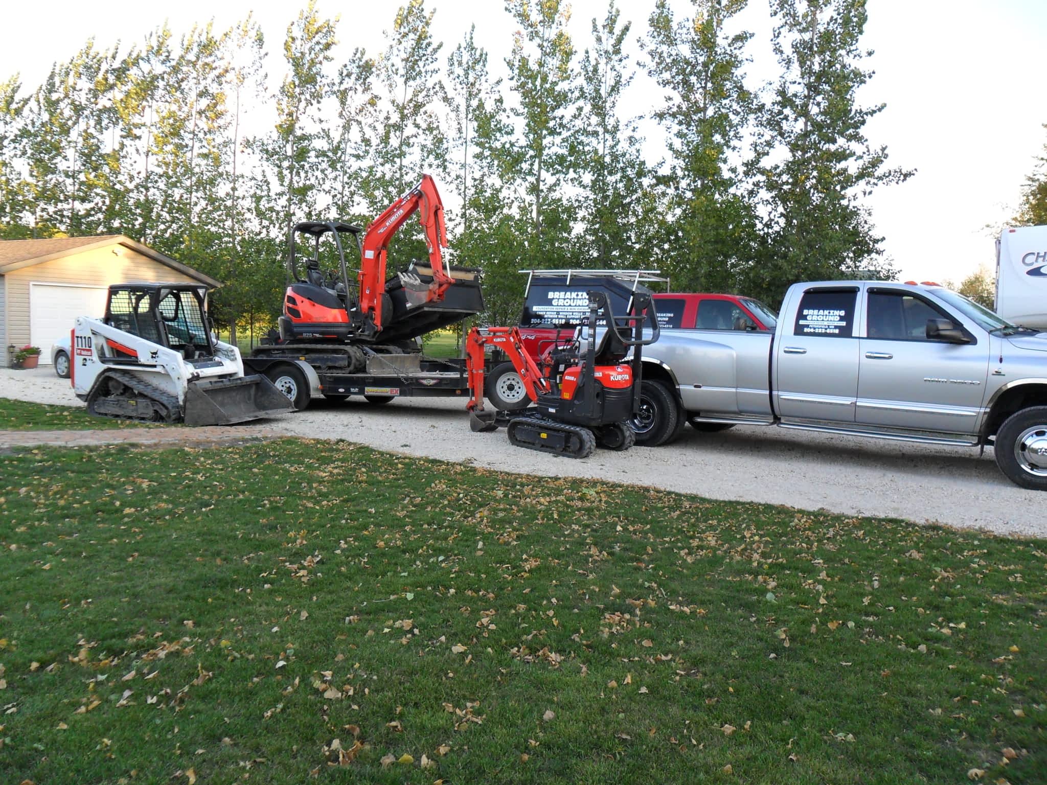 photo Breaking Ground Foundation Repair & Mini Excavation