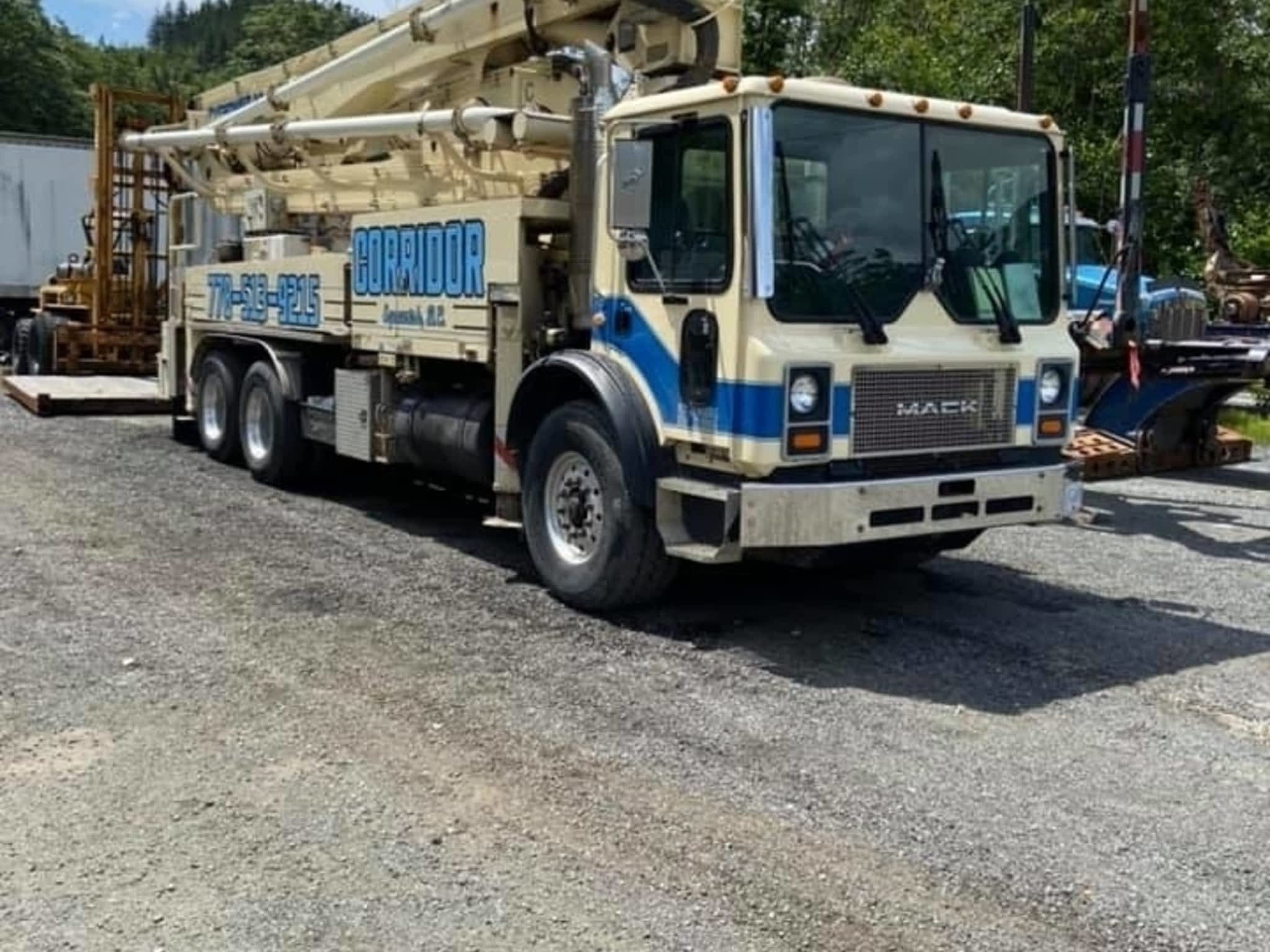 photo Corridor Concrete Pumping