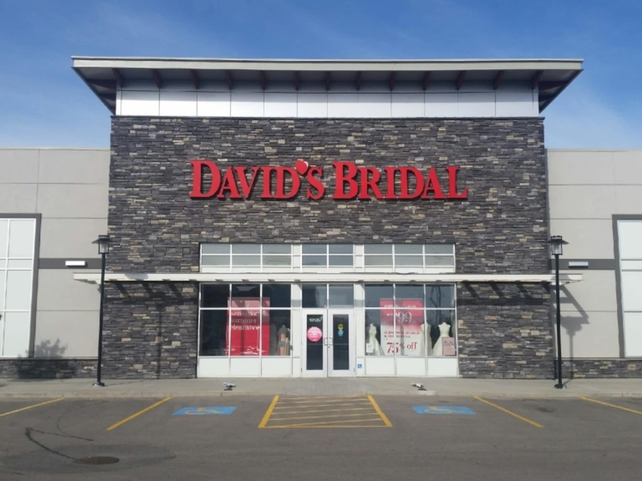 photo David's Bridal Edmonton AB