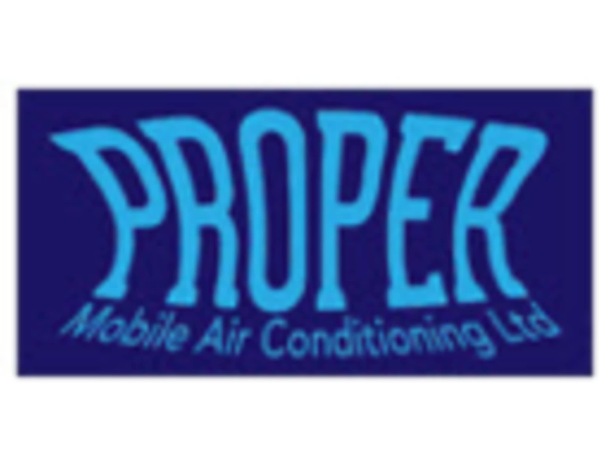 photo Proper Mobile Air Conditioning Ltd