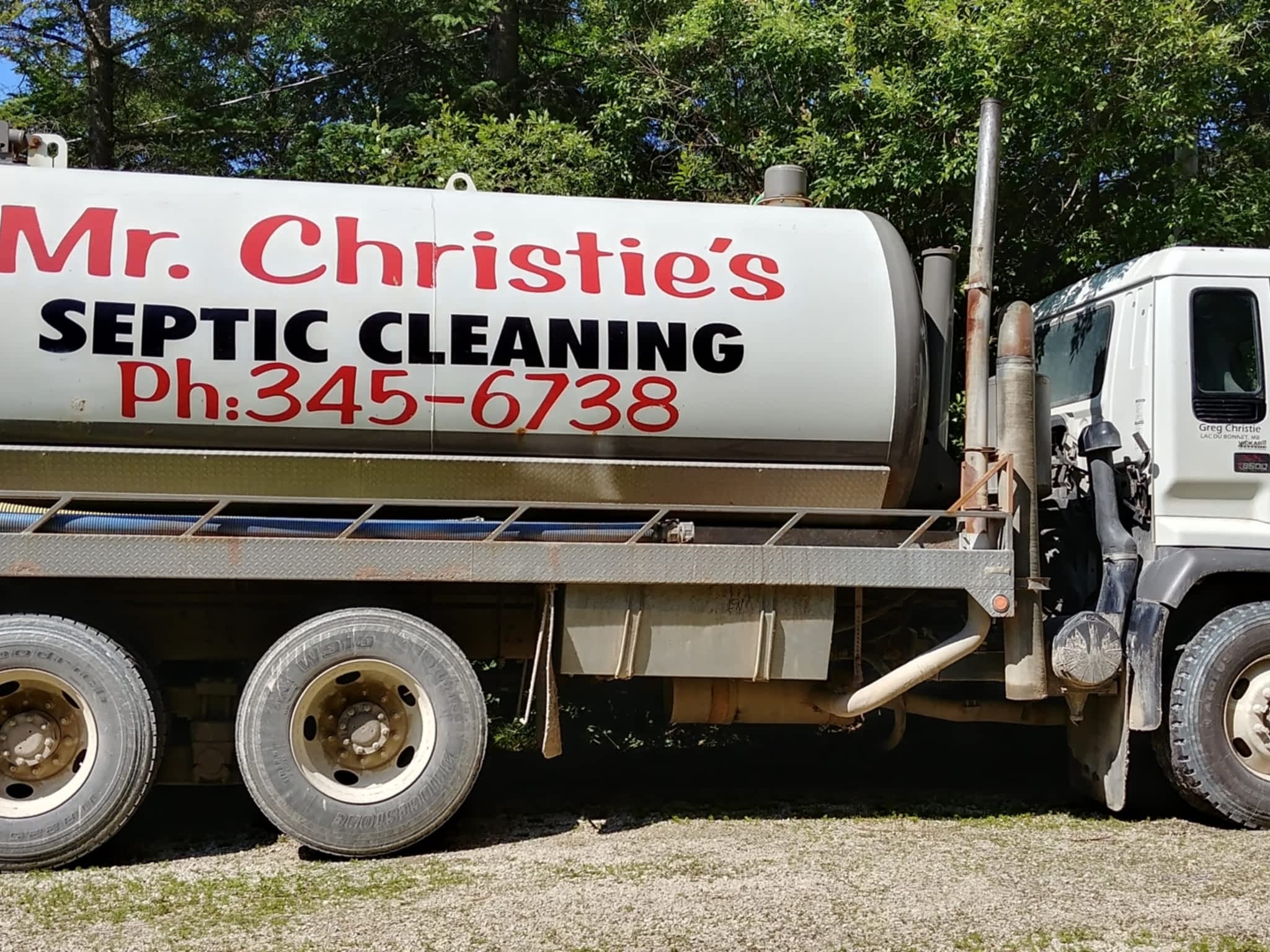 Mr Christie's Septic Cleaning 2016 Lac Du MB 341 Zolondek