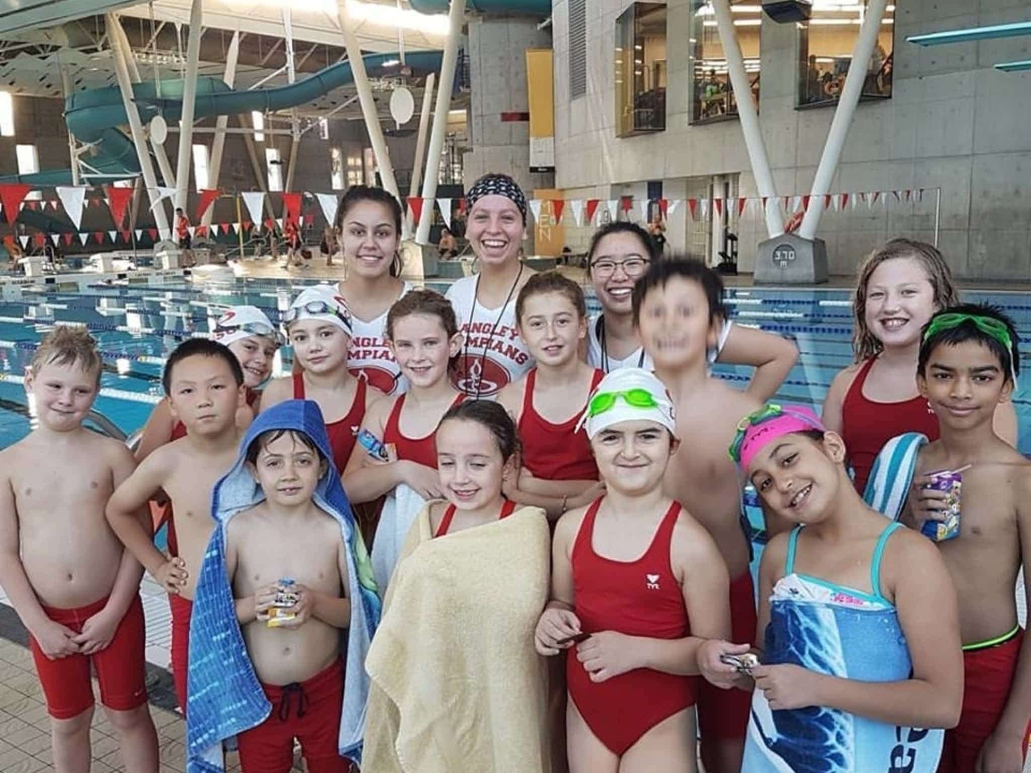 photo Langley Olympians Swim Club