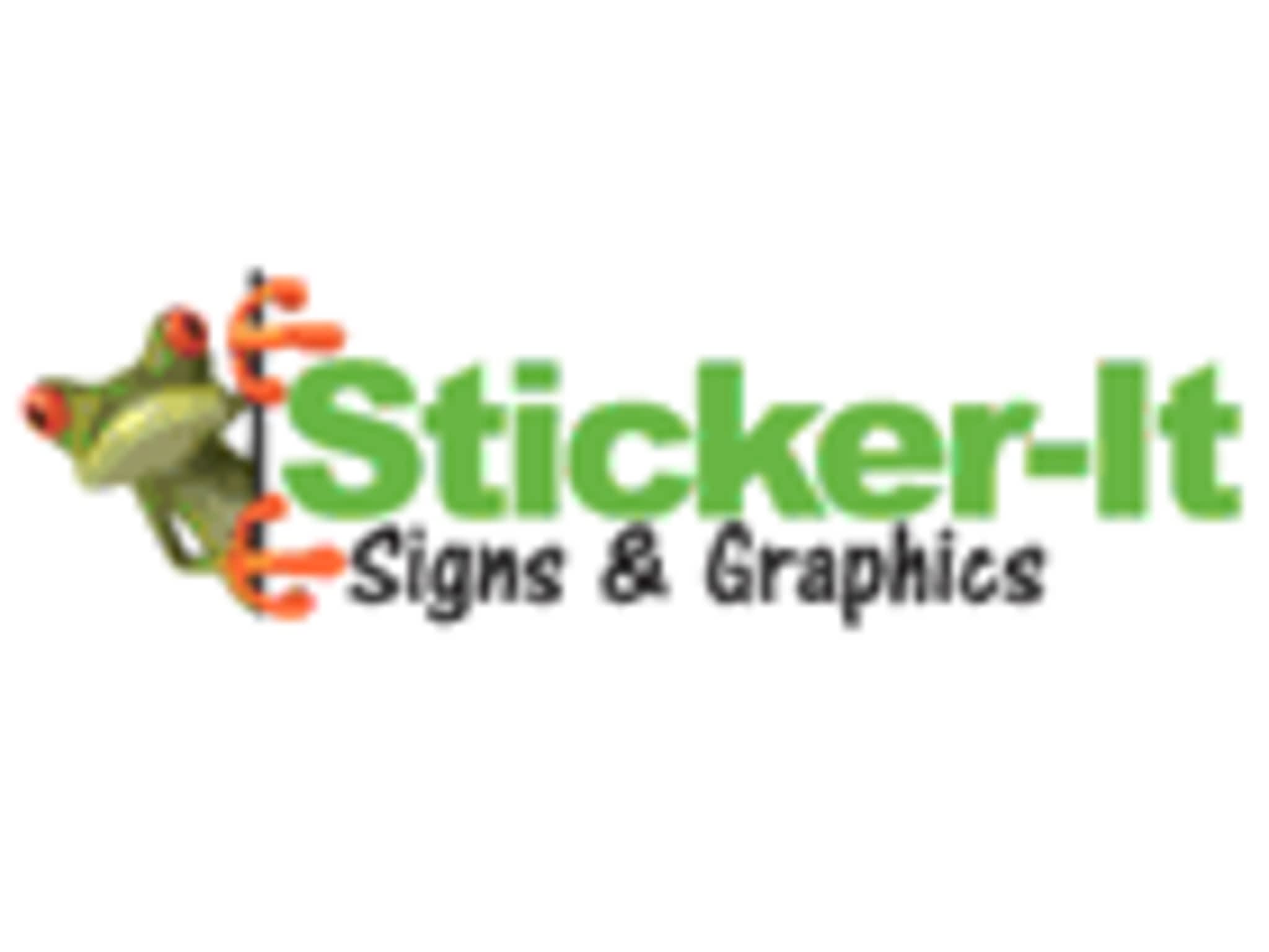 photo Sticker-It Signs - Graphics - Print