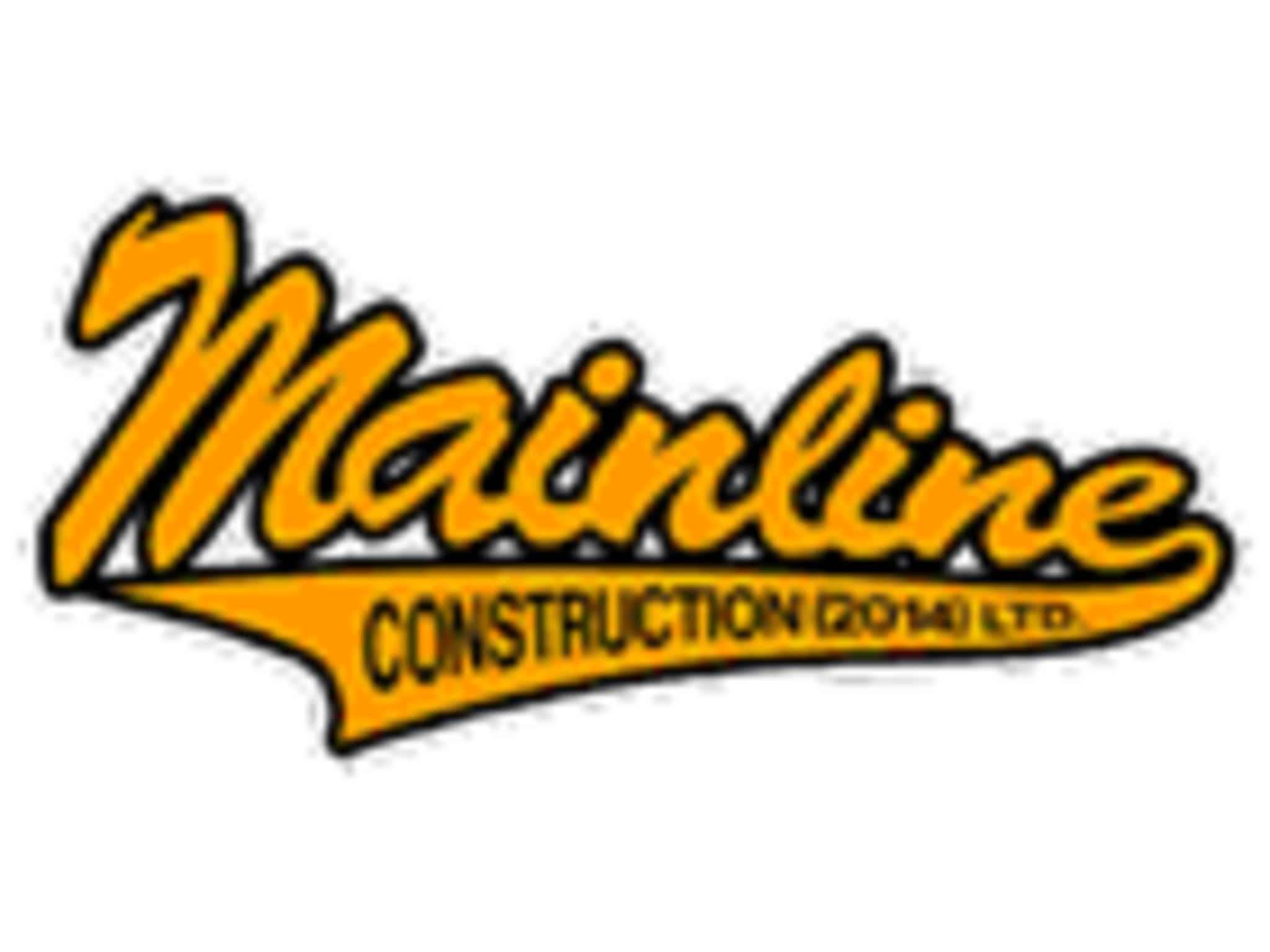 photo Mainline Construction (2014) Ltd
