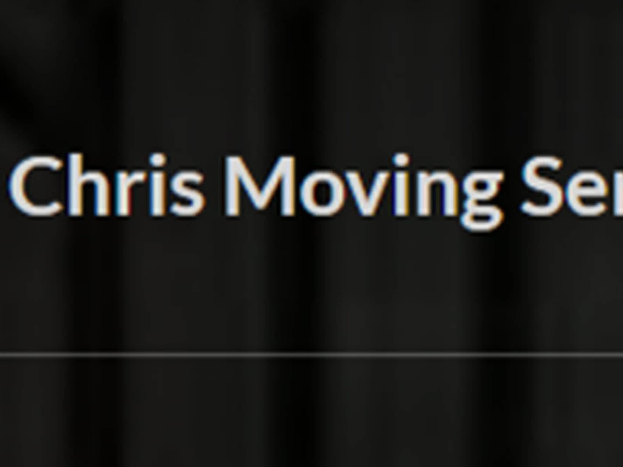 photo Chris Moving Services