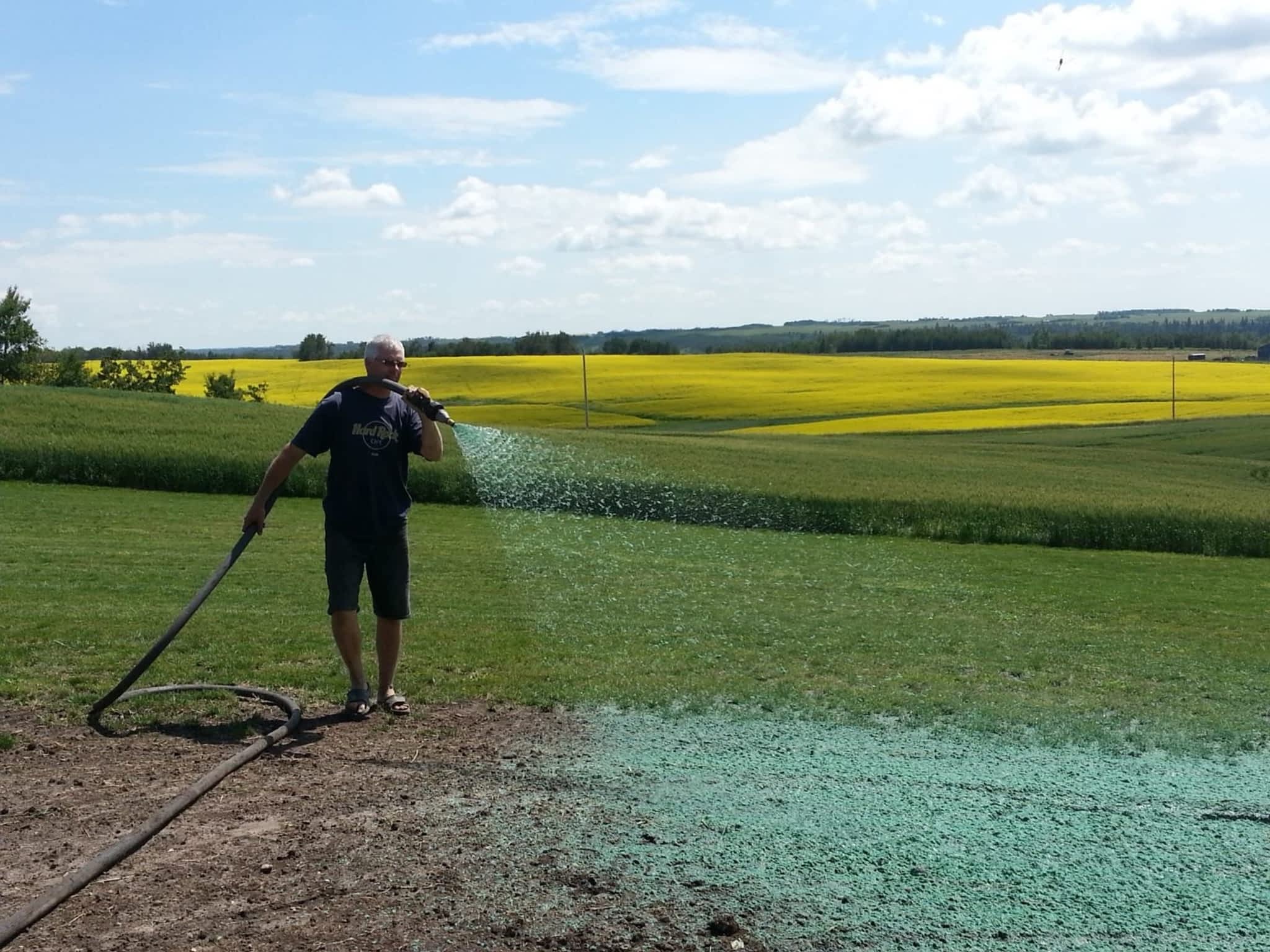 photo Wetaskiwin Hydroseed