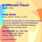 A Different Touch Health Clinic - Registered Massage Therapists