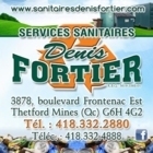 Service Denis Fortier Inc - Toilettes mobiles