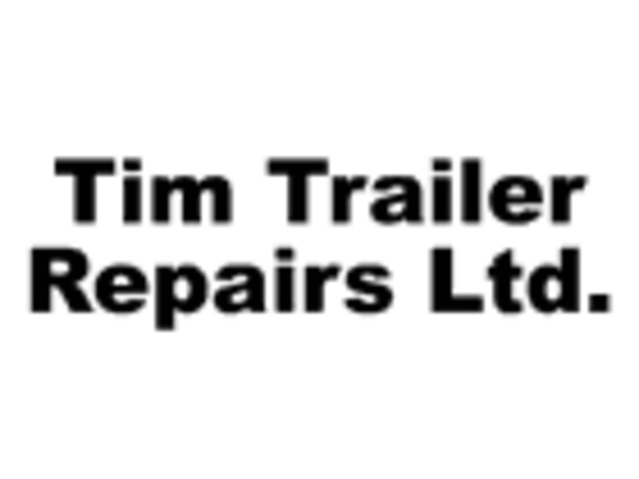 photo Tim's Trailer Repairs Ltd