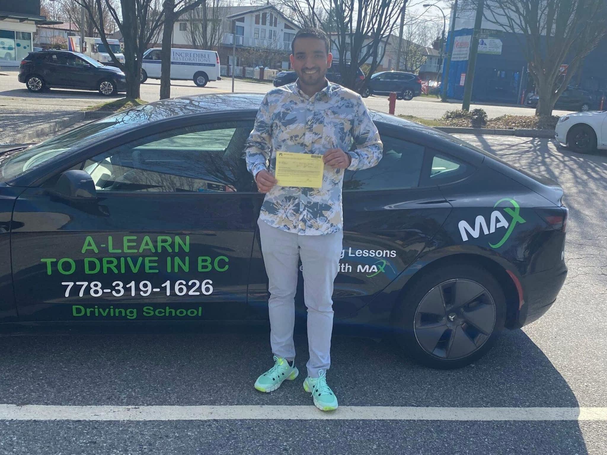 photo A-Learn To Drive In BC Driving School