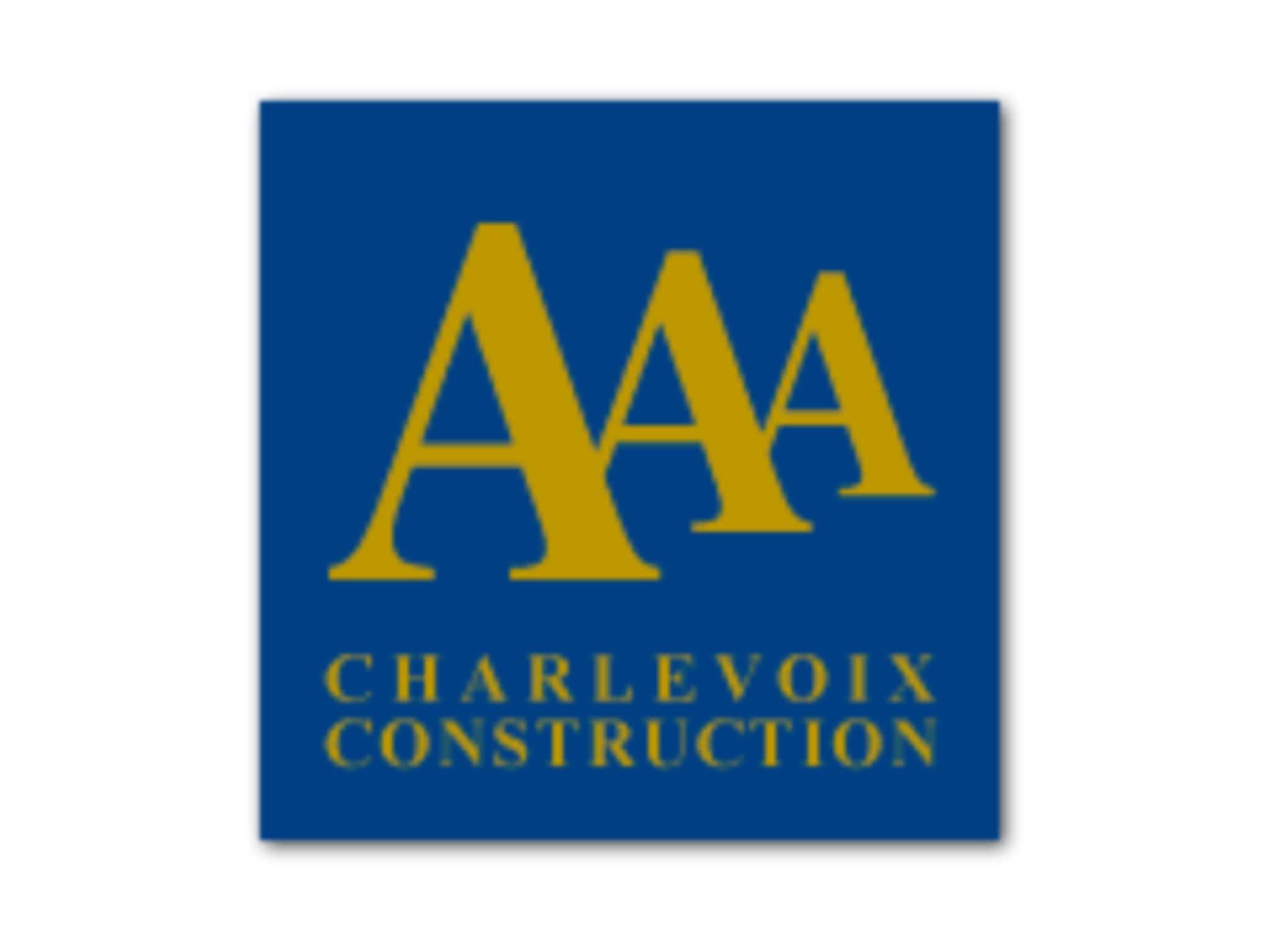 photo AAA Charlevoix Construction