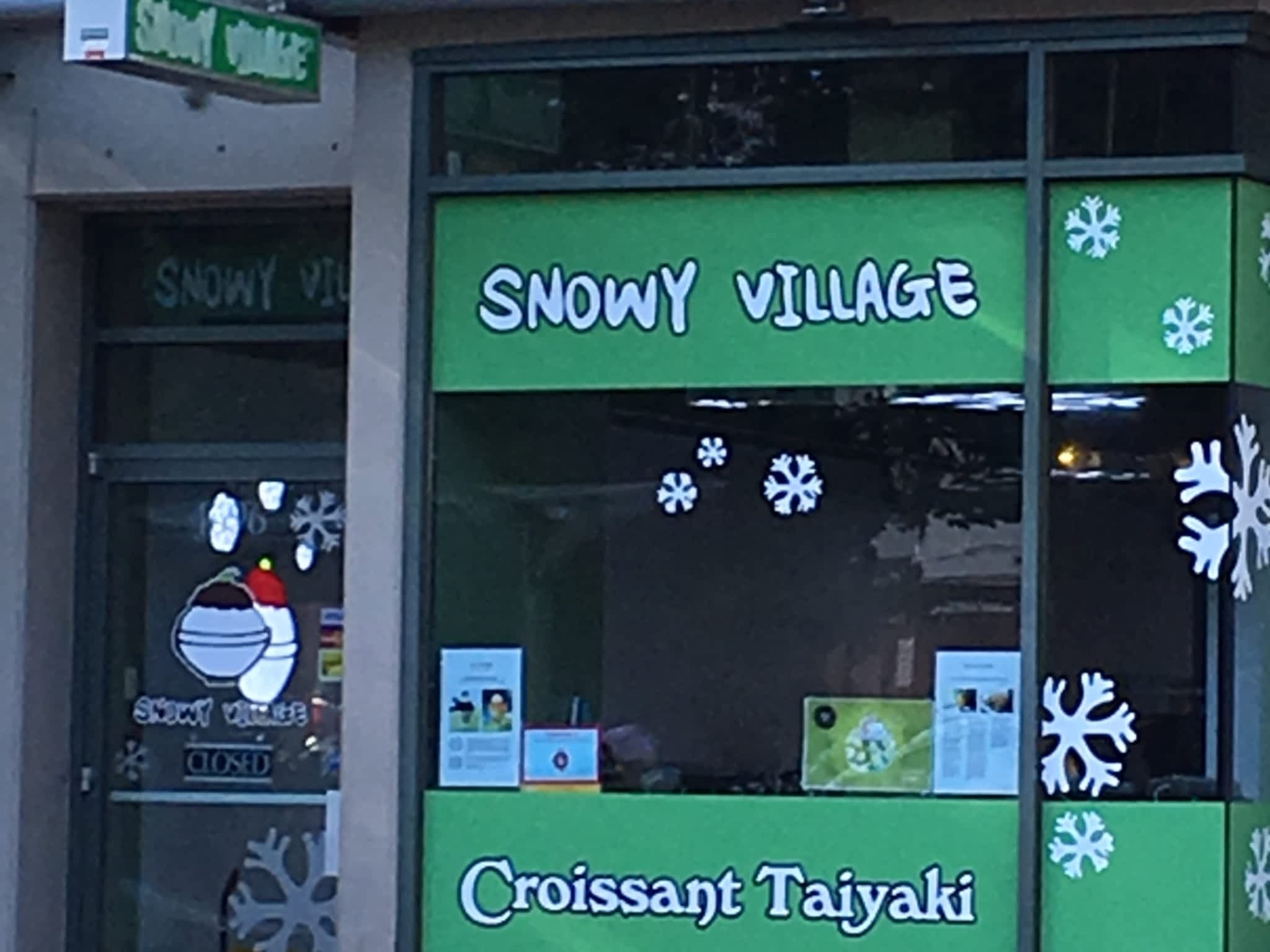 photo Snowy Village