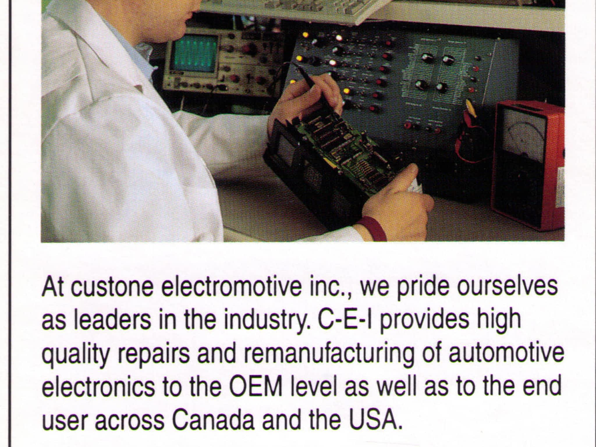 photo Custone Electromotive Inc