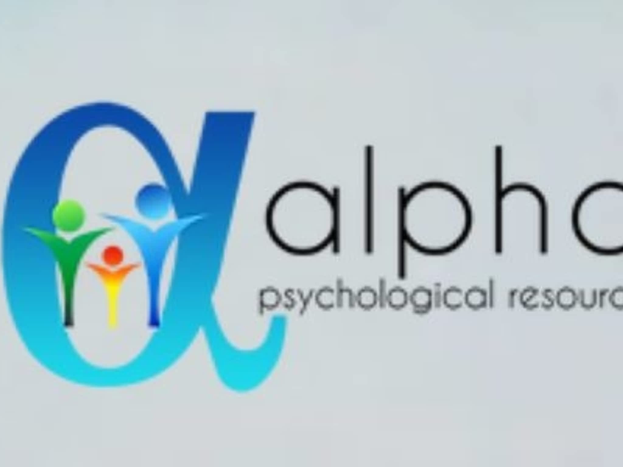 photo Alpha Psychological Resources