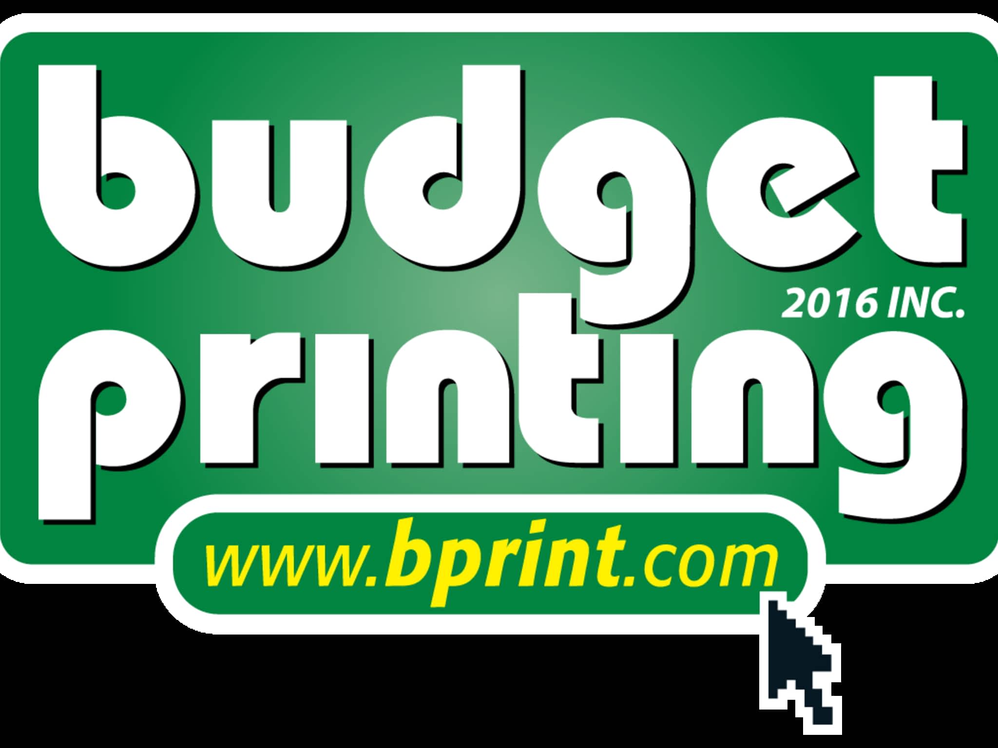 photo Budget Printing (2016) Inc
